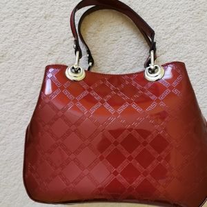 Red Patent Leather Purse